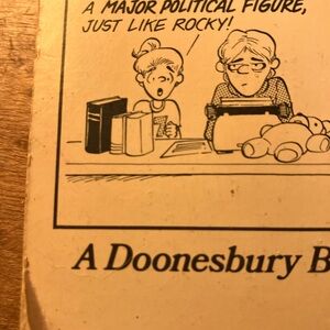 A Doonesbury Book / Dare To Br Great by G. B. Trudeau 4th Edition 1978